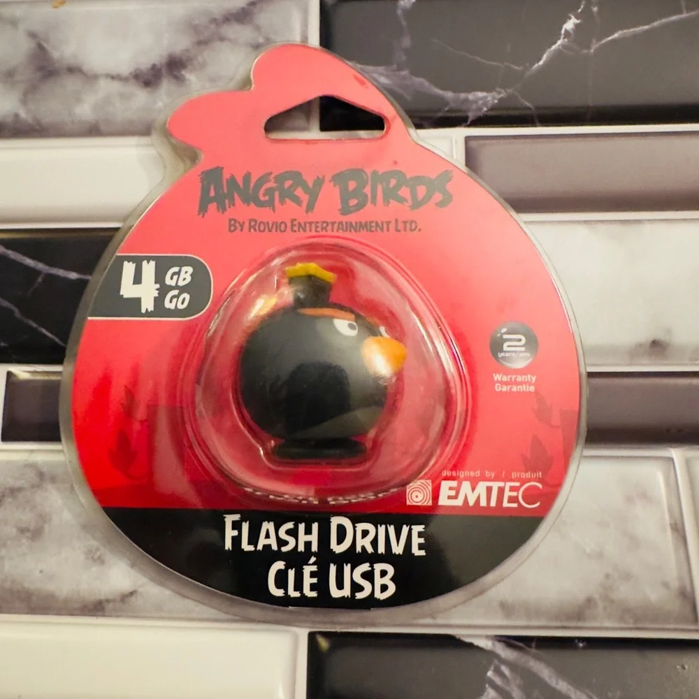Emtec Angry Birds 4GB USB Flash Drive